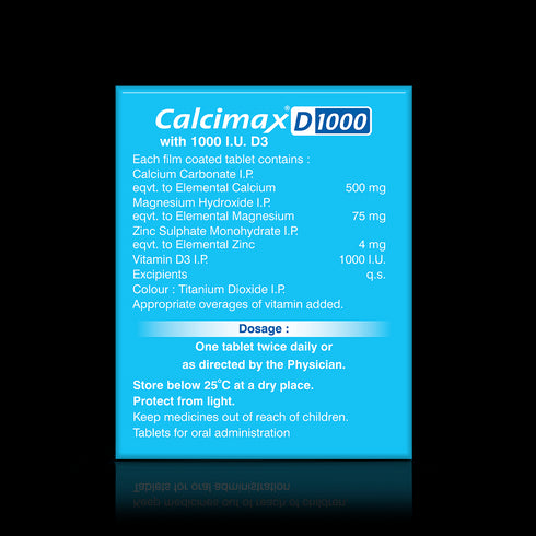 Vitabiotics Calcimax D 1000 Tablets